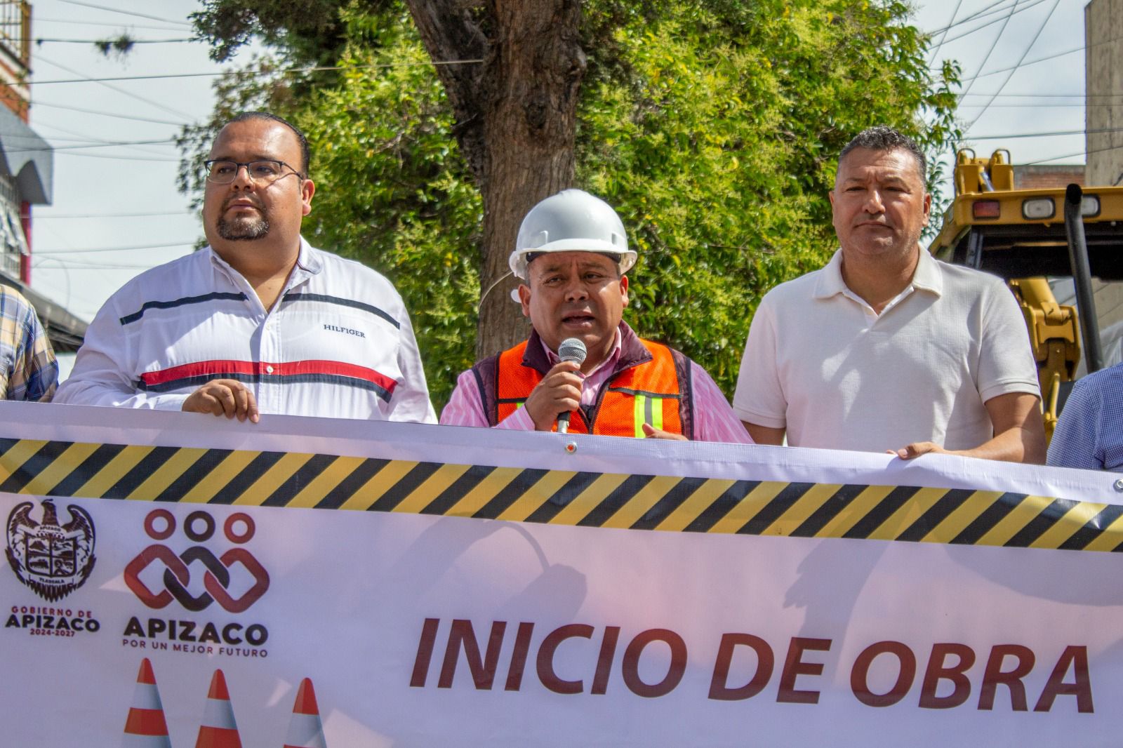 Apizaco inicia rehabilitación de la avenida Hidalgo con inversión superior a 1.3 mdp